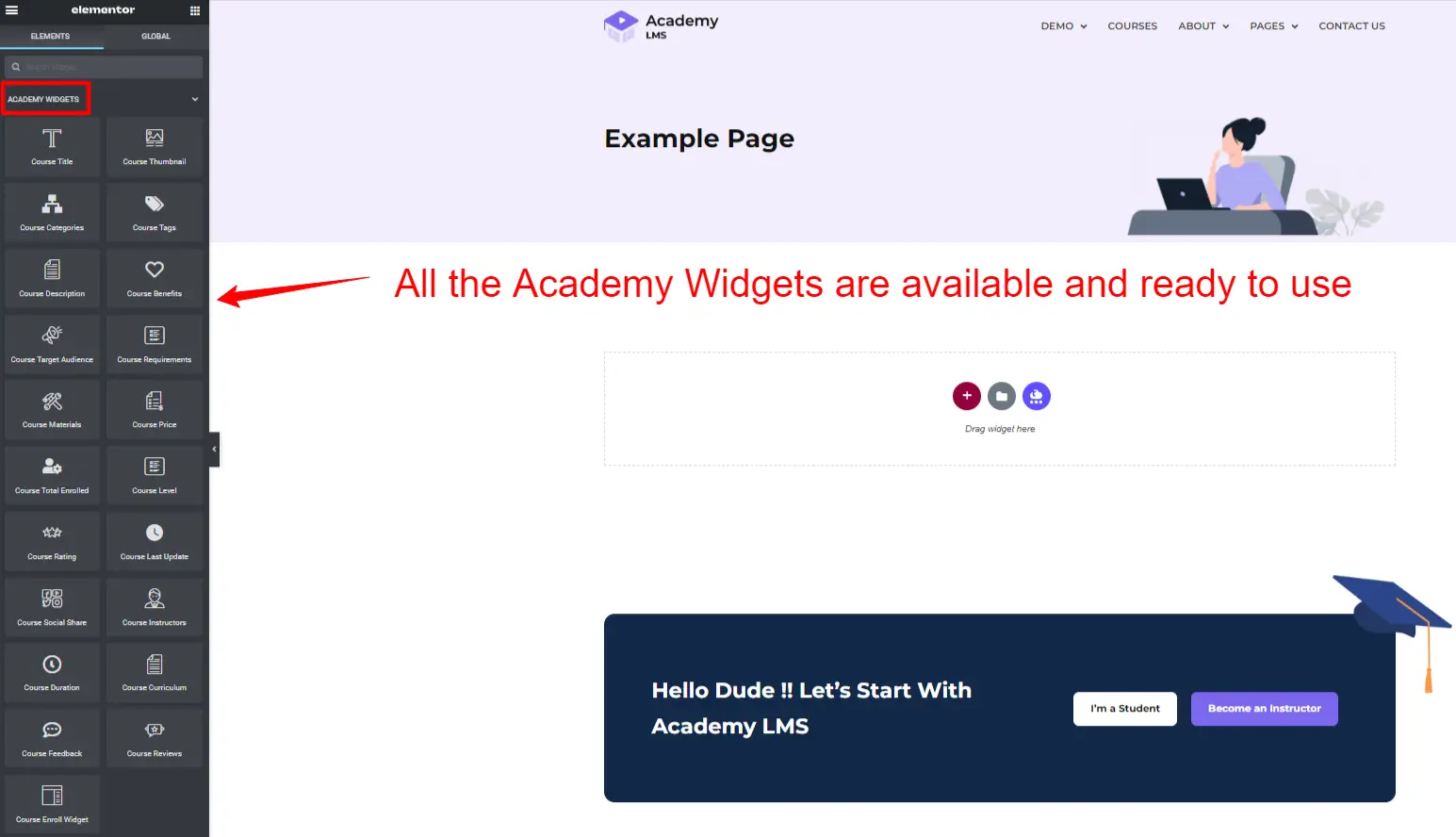 Academy Widgets Academy Widgets