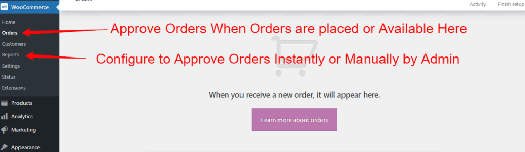 approve orders