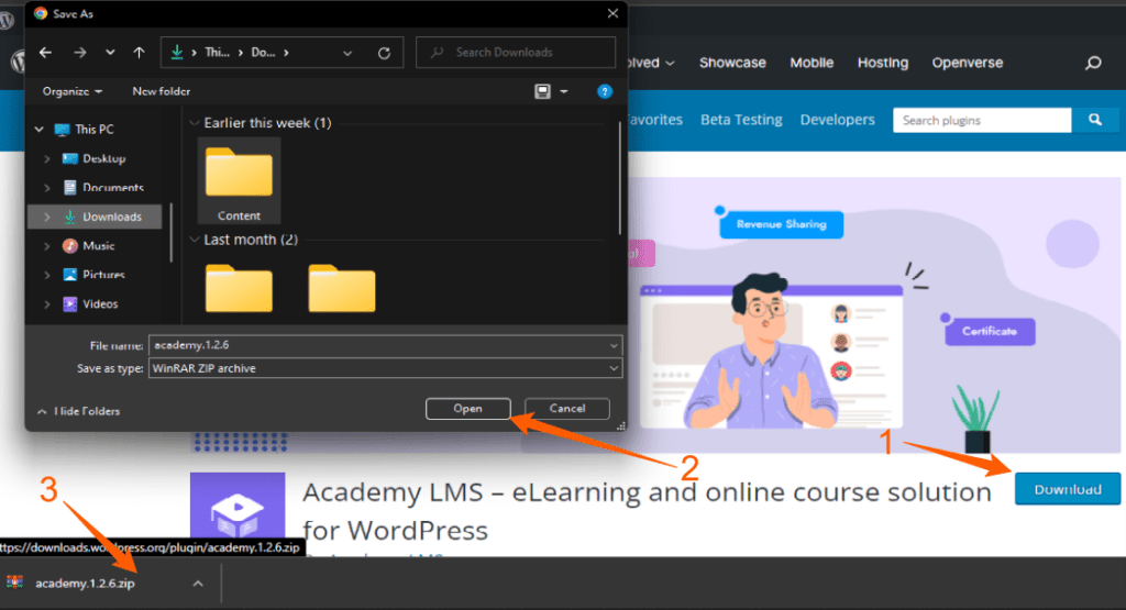 download academy lms