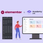 online course website design using Elementor