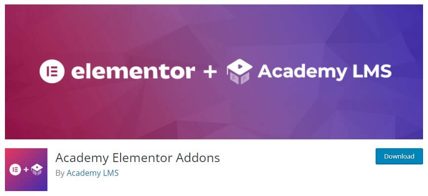 academy elementor addons