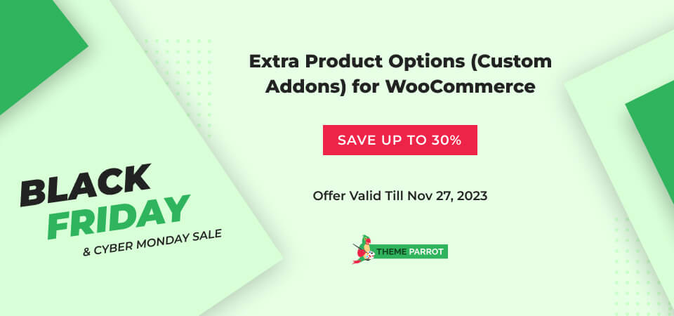 Extra Product Options (Custom Addons) for WooCommerce