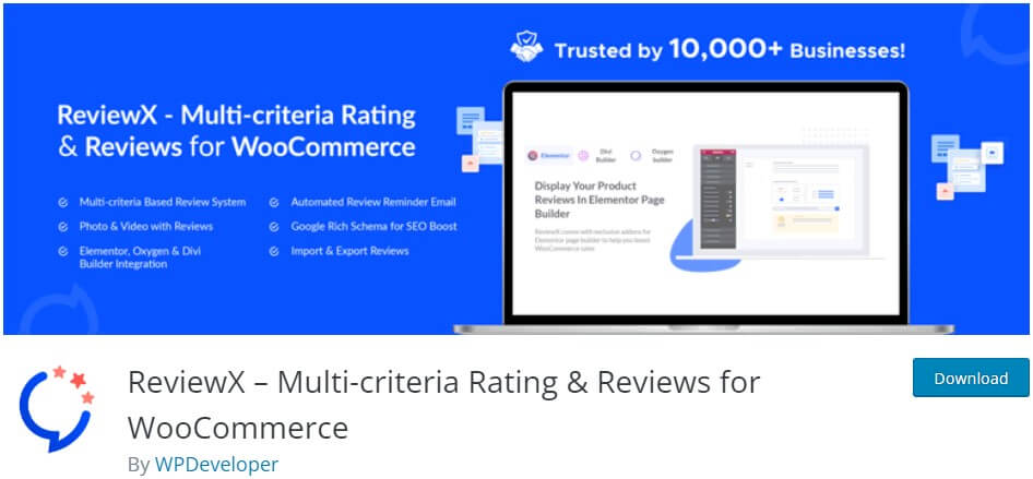 ReviewX - Perfect WooCommerce Review Plugin