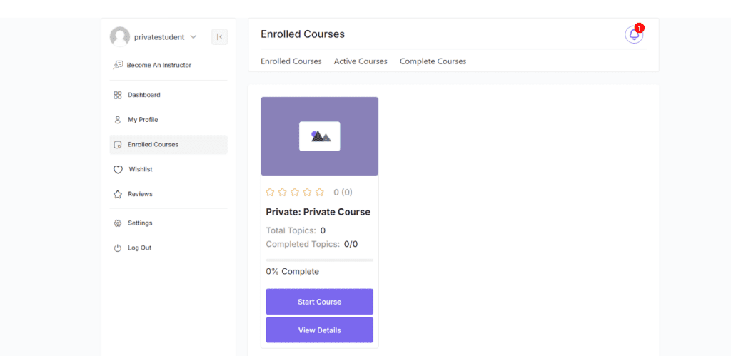 Course Access