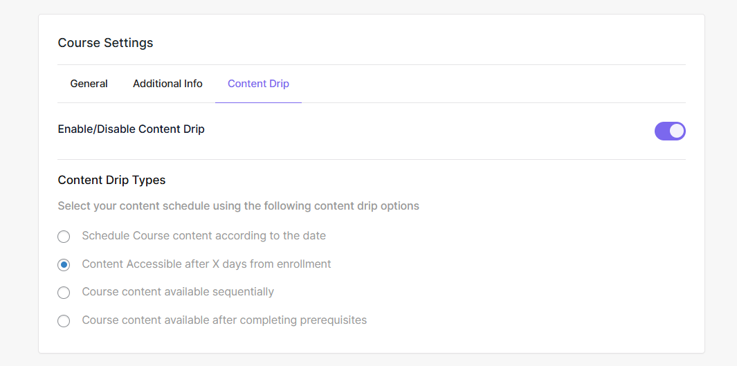 Content Drip