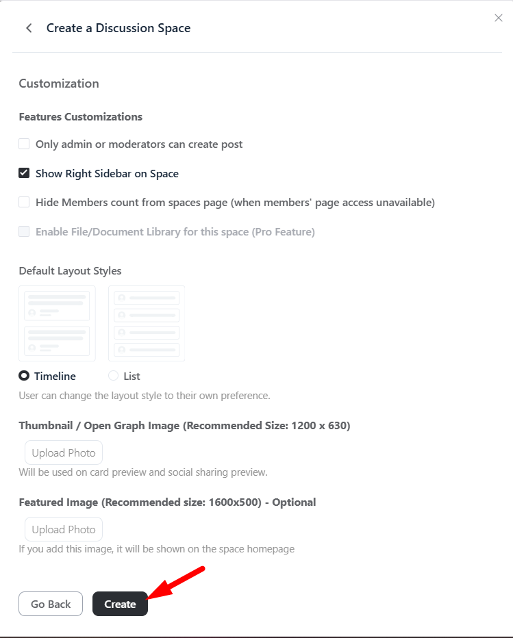 Complete the additional form fields as needed.