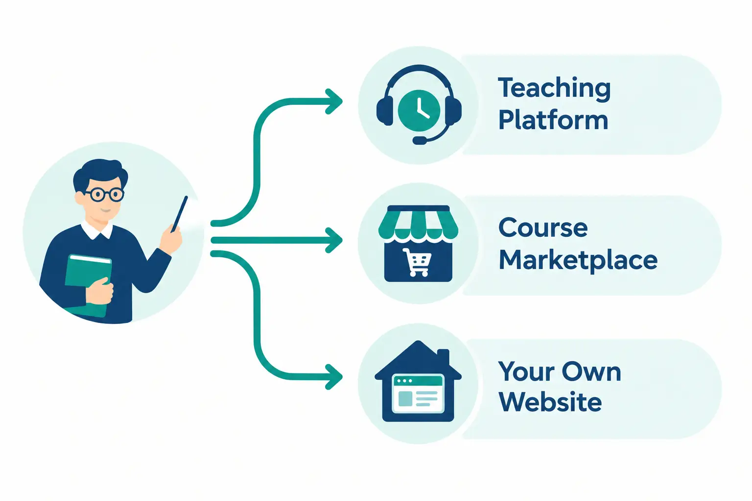 three ways to get paid teaching online