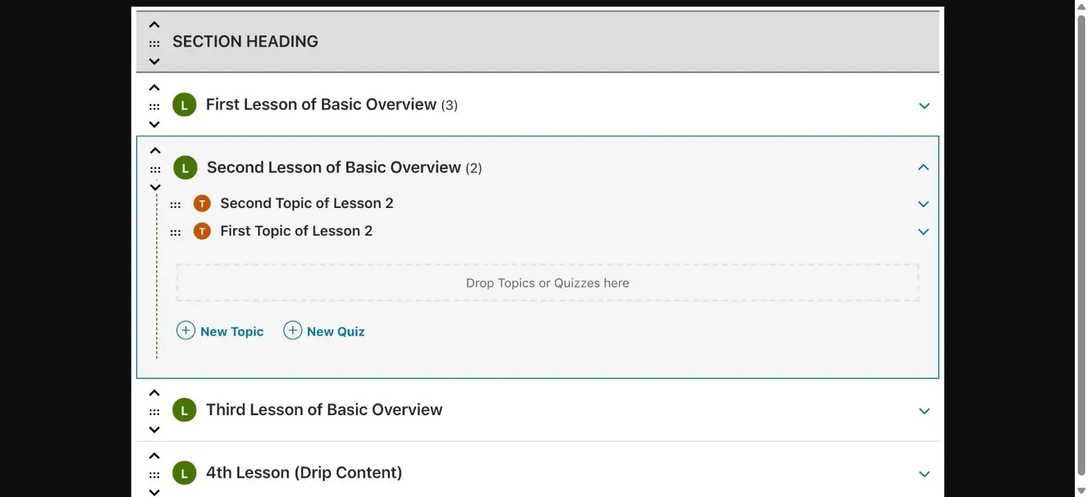 LearnDash Question Types