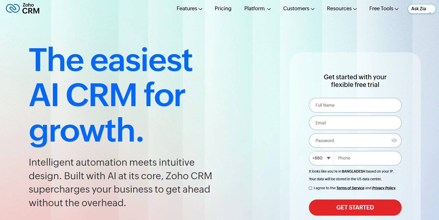 Zoho CRM