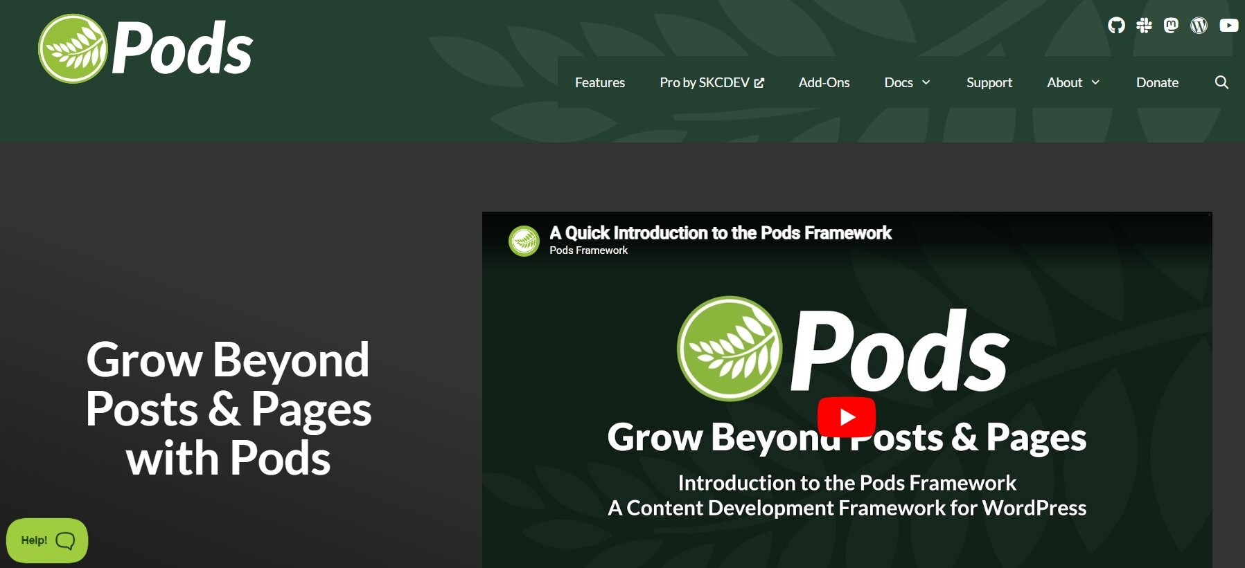 Pods Pods