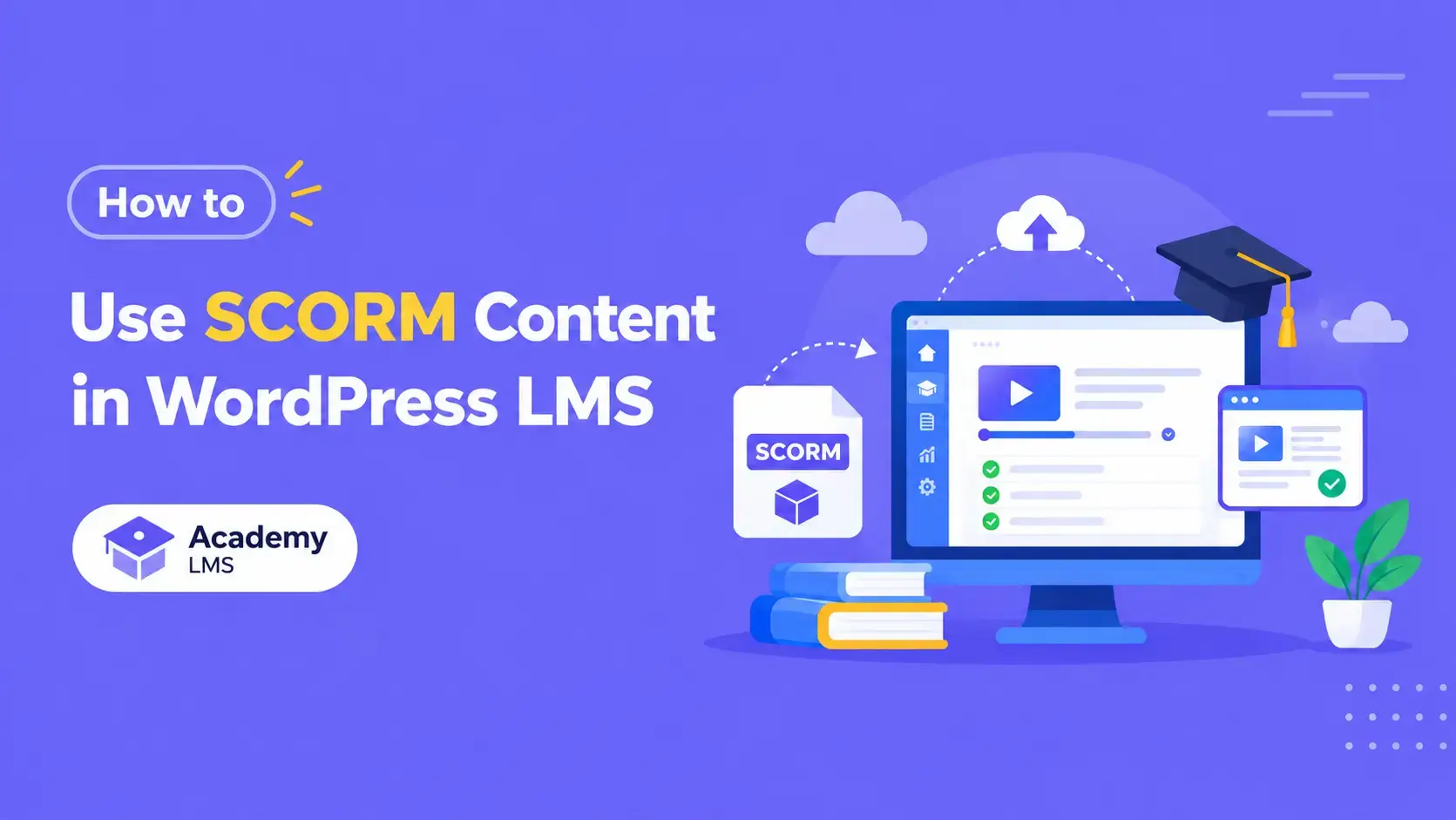 How to Use SCORM Content in WordPress LMS: A – Z