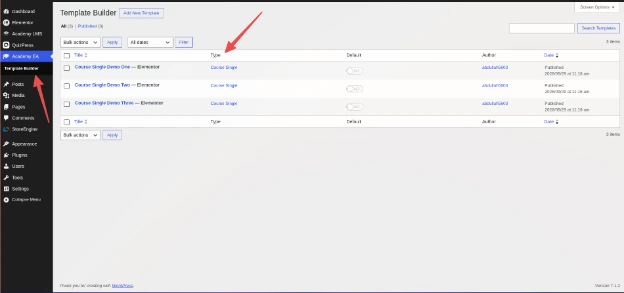 Academy Elementor Addon