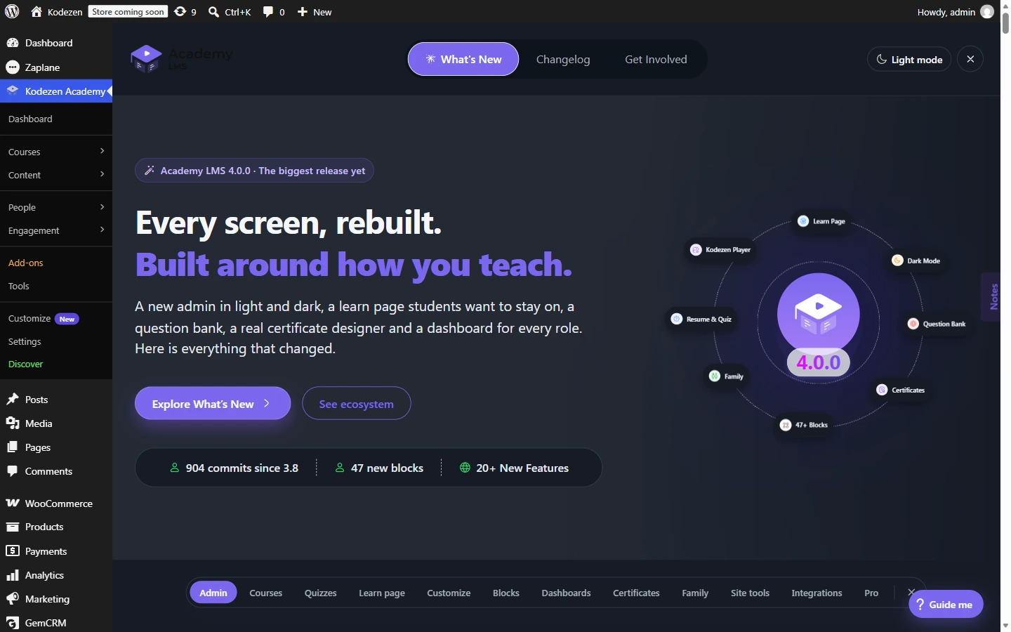 Dark mode
