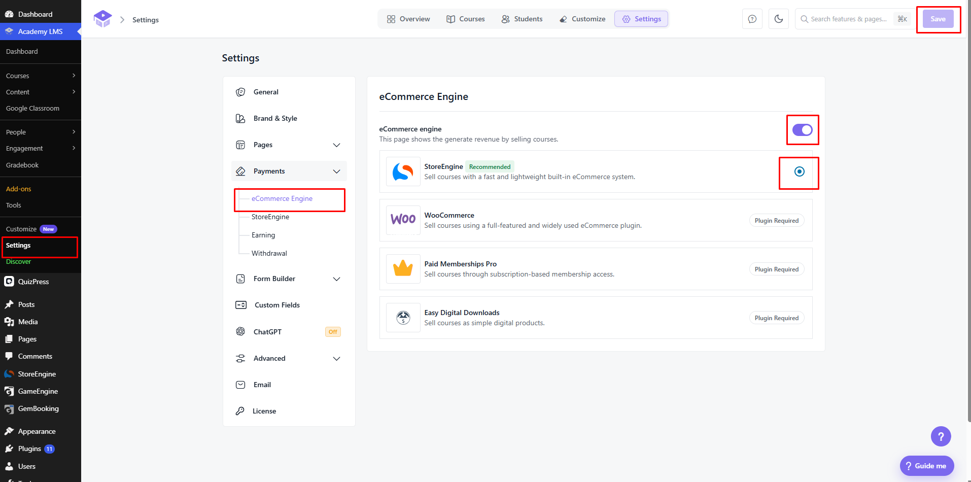 eCommerce Engine