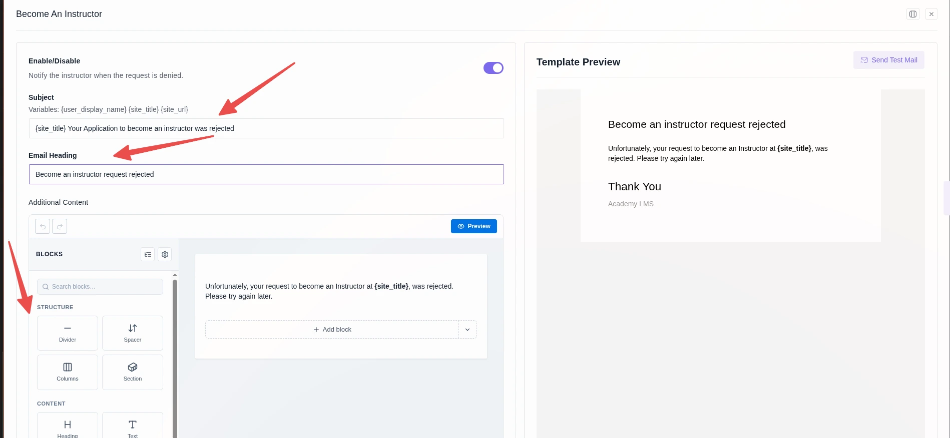 Notification customization