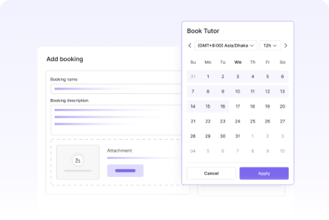 Tutor Booking