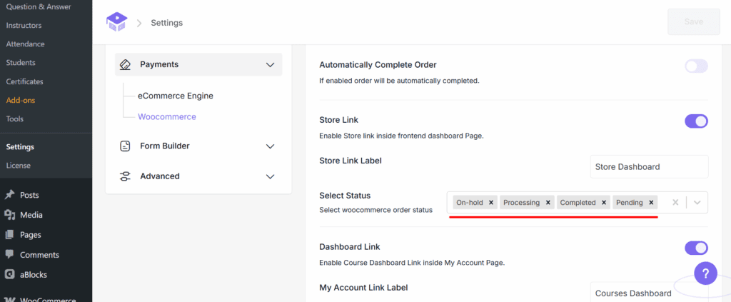 Automatically Complete Order