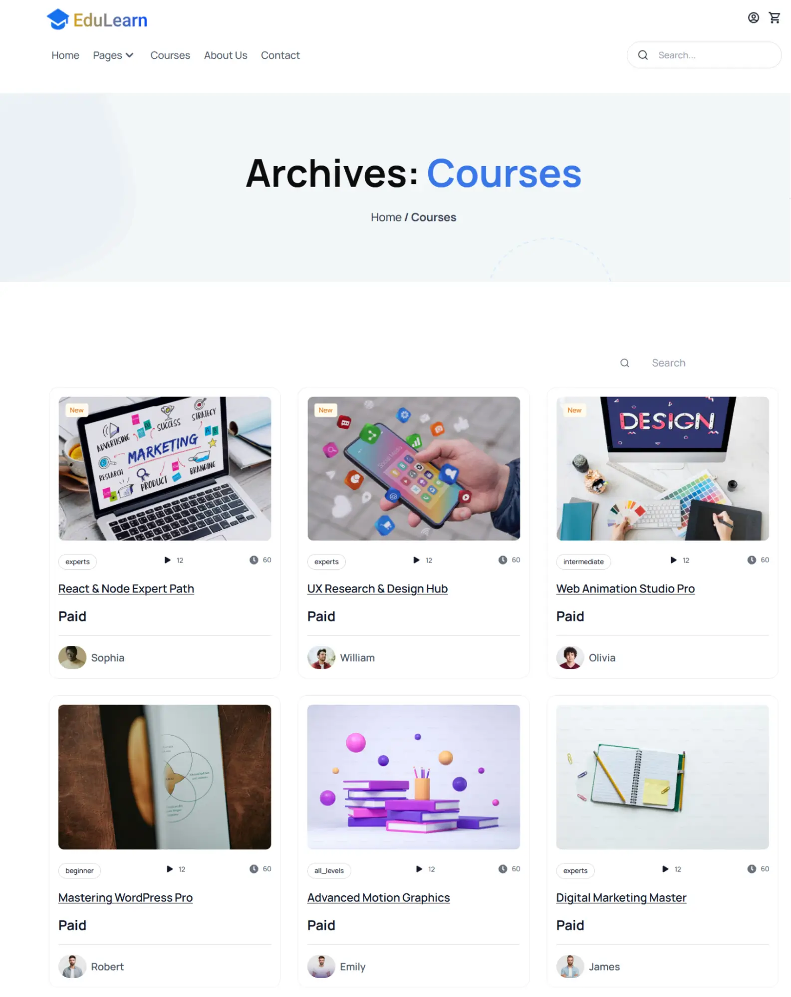 Archives Courses